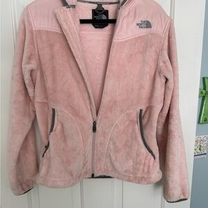 The North Face Women's Soft Pink Teddy Jacket